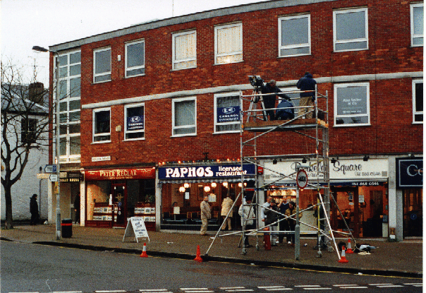 Pinner Police Station at the junction of Bridge Street and Waxwell Lane