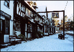 Pinner High Street, towards the parish church